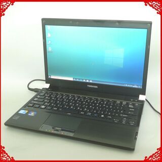 即使用可 ノートパソコン 中古動作良品 13.3型 ワイド液晶 TOSHIBA 東芝 R730/B Core i3 4GB DVDマルチ 無線 Wi-Fi Windows10 Office