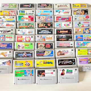 まとめ売り　48本　スーパーファミコン　ゲーム　テレビゲーム　ソフト　本体　リモコン　ゲームソフト　ゲーム機の画像