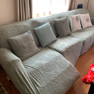 アメリカブランド　四人ソファの画像