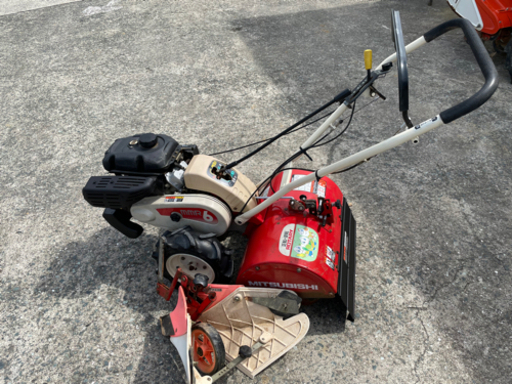 ☆中古品 三菱 耕運機 MMR6 畝立て付き 動作問題なし☆