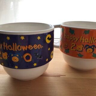 ☆ハロウィン～～プーさんカップ2個セット☆の画像