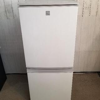 値下げしました❗【極上品】SHARP【SJ-14E6-KW】☆137L☆2ドア冷凍冷蔵庫☆つけかえどっちもドア ナノ低温脱臭触媒 2019年製