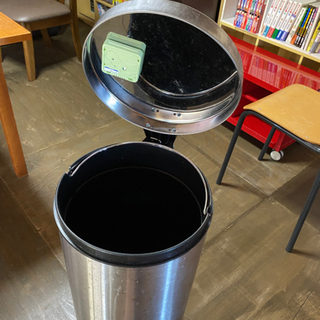 ステンレス　ゴミ箱　大容量の画像