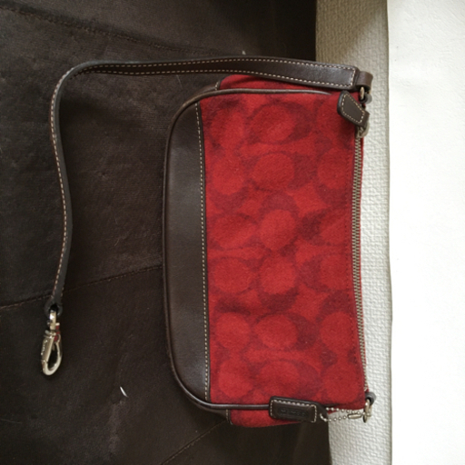値下げしました。coach コーチ　ブーツ　バック　小バック3点セット