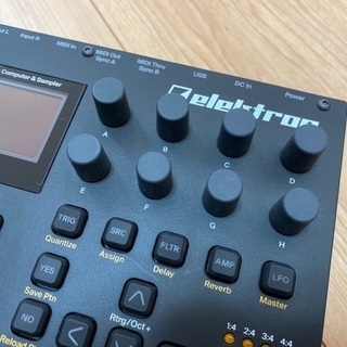 Elektron Digitakt サンプラー　ドラムマシーンの画像