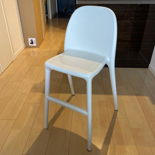 子供用　チェア　IKEA URBAN 白の画像
