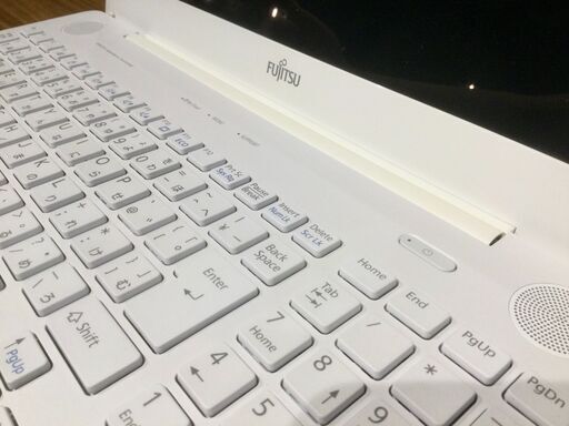 店頭にて売約済み。ご覧頂きありがとうございました。ホワイト☆一宮でWindows10搭載機！2016年12月製 富士通 LIFEBOO