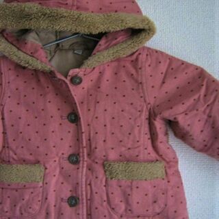 無印良品）女の子用（８０）上着とズボンのセットの画像