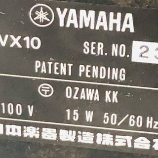 ☆　ヴィンテージ　ヤマハ YAMAHA アンプ VX10 通電確認済　☆の画像