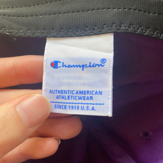 【値下げ】Champion/チャンピオン ミニ刺繍 ローキャップの画像