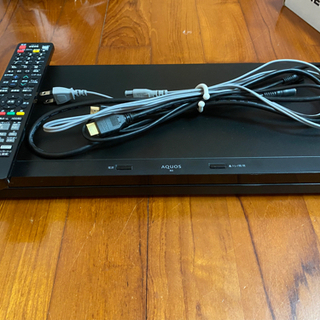 SHARPブルーレイレコーダー