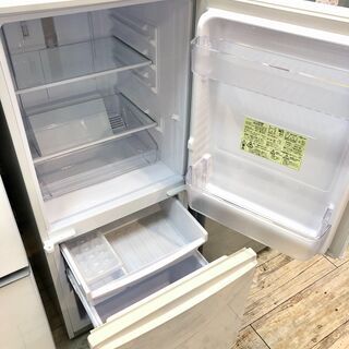 2020★美品中古★SHARP 137L　冷蔵庫【SJ-D14F-W】 SHARP 冷蔵庫 中古 シャープ冷凍冷蔵庫137L SJ-D14F-W 中古冷蔵庫