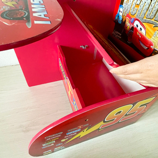 本日限定！　カーズ　椅子　勉強机　チェア　収納　子供机　キッズテーブル　テーブル　家具　子供用　インテリア　delta デスクの画像