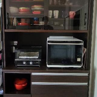 【引き取りにこられる方限定】0円　松田家具製　食器棚　カップボード