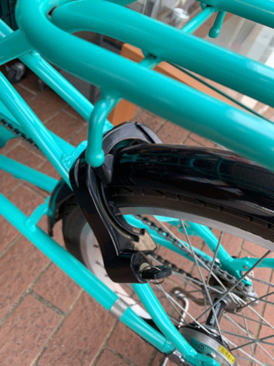 11/13 値下げ⭐️人気⭐️asahi 20インチ自転車 motite mini 子供乗せ対応 あさひ