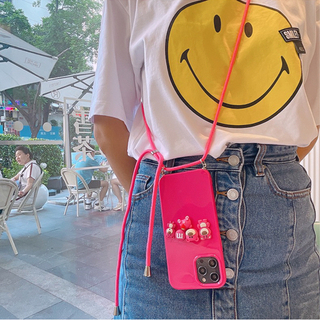 iPhone11 pro ケース　ピンクの画像