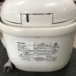 取引場所　南観音　A  2109-379   TOSHIBA 東芝　RC-5XE8  東芝IH保温釜　3合炊き　キーワードイエローの画像