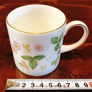 【ウェッジウッド コーヒーカップ＆ソーサー】ワイルドストロベリー /Wedgwood /イギリスの画像