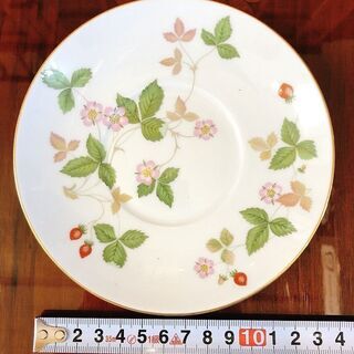 【ウェッジウッド コーヒーカップ＆ソーサー】ワイルドストロベリー /Wedgwood /イギリスの画像