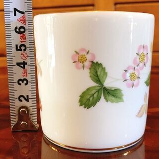 【ウェッジウッド コーヒーカップ＆ソーサー】ワイルドストロベリー /Wedgwood /イギリスの画像