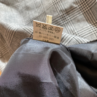 千鳥格子　ワンピースの画像