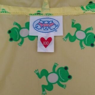 子供用レインコートの画像