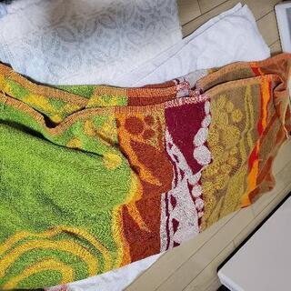 バスタオル、ブランケットの画像