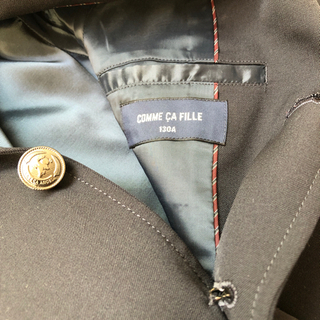 ✨美品　COMME CA FILLE（コムサフィユ）スーツ　入学式　卒業式　七五三　サイズ130の画像