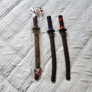 【おもちゃ】刀剣伝 3本