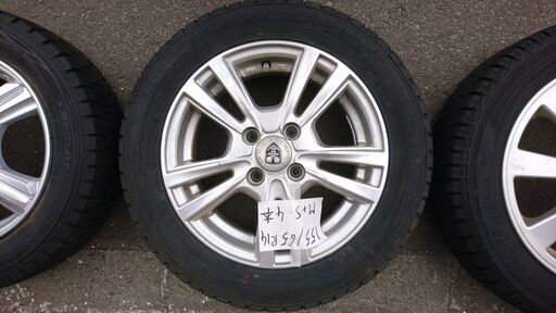 M+S 155/65R14 Good Year Joker 4本 8分山