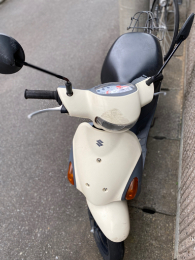 ★let's4 スズキ　50cc バイク　走行距離1.5km