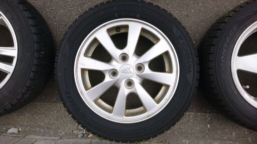 M+S 155/65R14 Yokohama Daihatsu 4本 8分山 2020