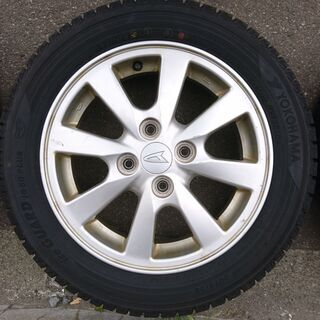 M+S 155/65R14 Yokohama Daihatsu 4本 8分山 2020