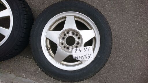 M+S 155/65R13 NB ICE FRONTAGE 4本 9分山