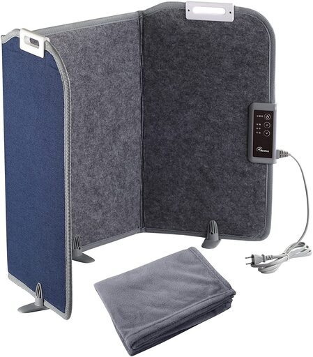 【新品】デスクヒーター 暖房器具 パネルヒーター 自動OFF機能 足元暖房