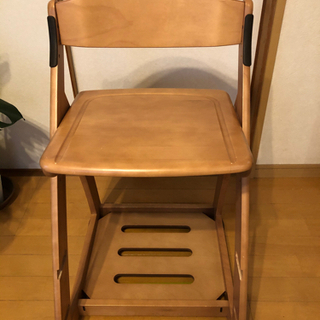 学習机　デスクチェア　椅子　ランドセル置き　中古