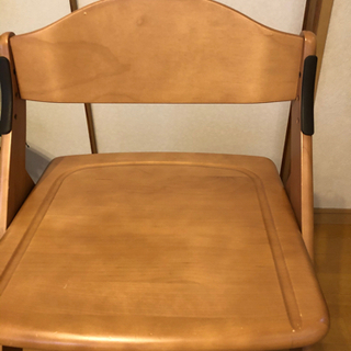 学習机　デスクチェア　椅子　ランドセル置き　中古の画像