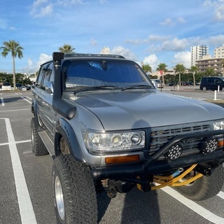 ランドクルーザー80 リフトアップ　シュノーケル　乗車可能　値下...