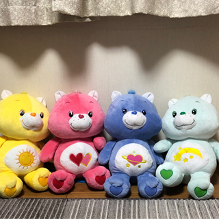 【お譲り】ケアベア ぬいぐるみ 4体