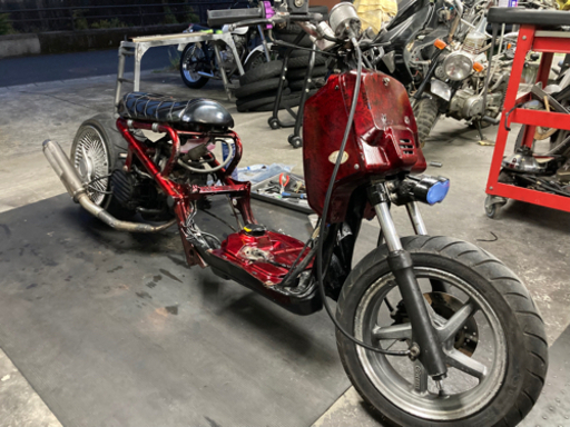 ズーマー カスタム ロンホイ ディスクブレーキ ワイヤーホイール