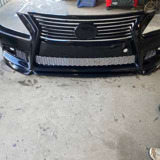 (Y)LS460バンパー前期(後期仕様バンパー レクサス LS 前期用 後期仕様バンパー