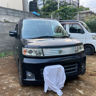 人気のワゴンRスティングレー黒ターボ　軽　中古車　SUZUKI