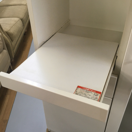 S185　 NITORI 　キッチンカウンター、キッチンボード、食器棚、幅80cm