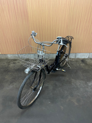 電動自転車 YAMAHA ラフィーニ 26インチ 黒 格安 バッテリー2つ付き