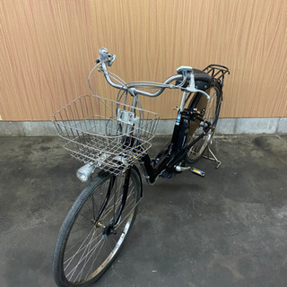 電動自転車 YAMAHA ラフィーニ 26インチ 黒 格安 バッテリー2つ付きの 