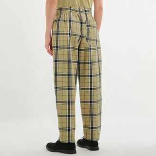 メンズパンツ　チェック柄の画像