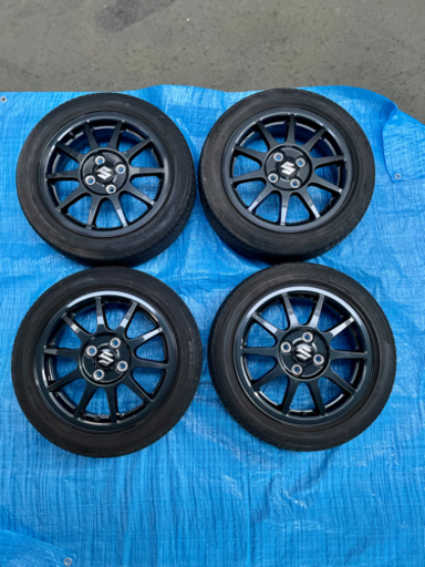 ha36s アルトワークス　純正タイヤホイールセット　引取の方は3000円割引します。