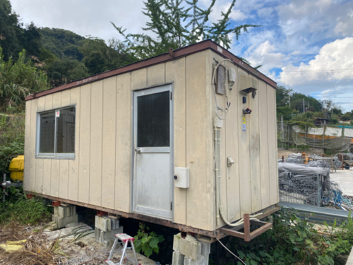 ユニットハウス、プレハブ、事務所、休憩所、物置