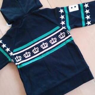 新品　袖BDラインパーカー110黒ベビードールBABYDOLLベビドの画像