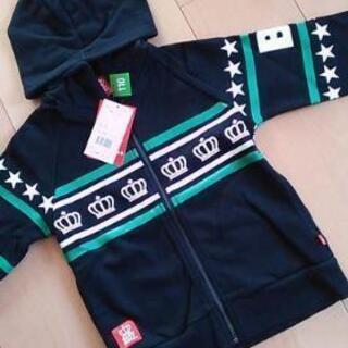 新品　袖BDラインパーカー110黒ベビードールBABYDOLLベビド